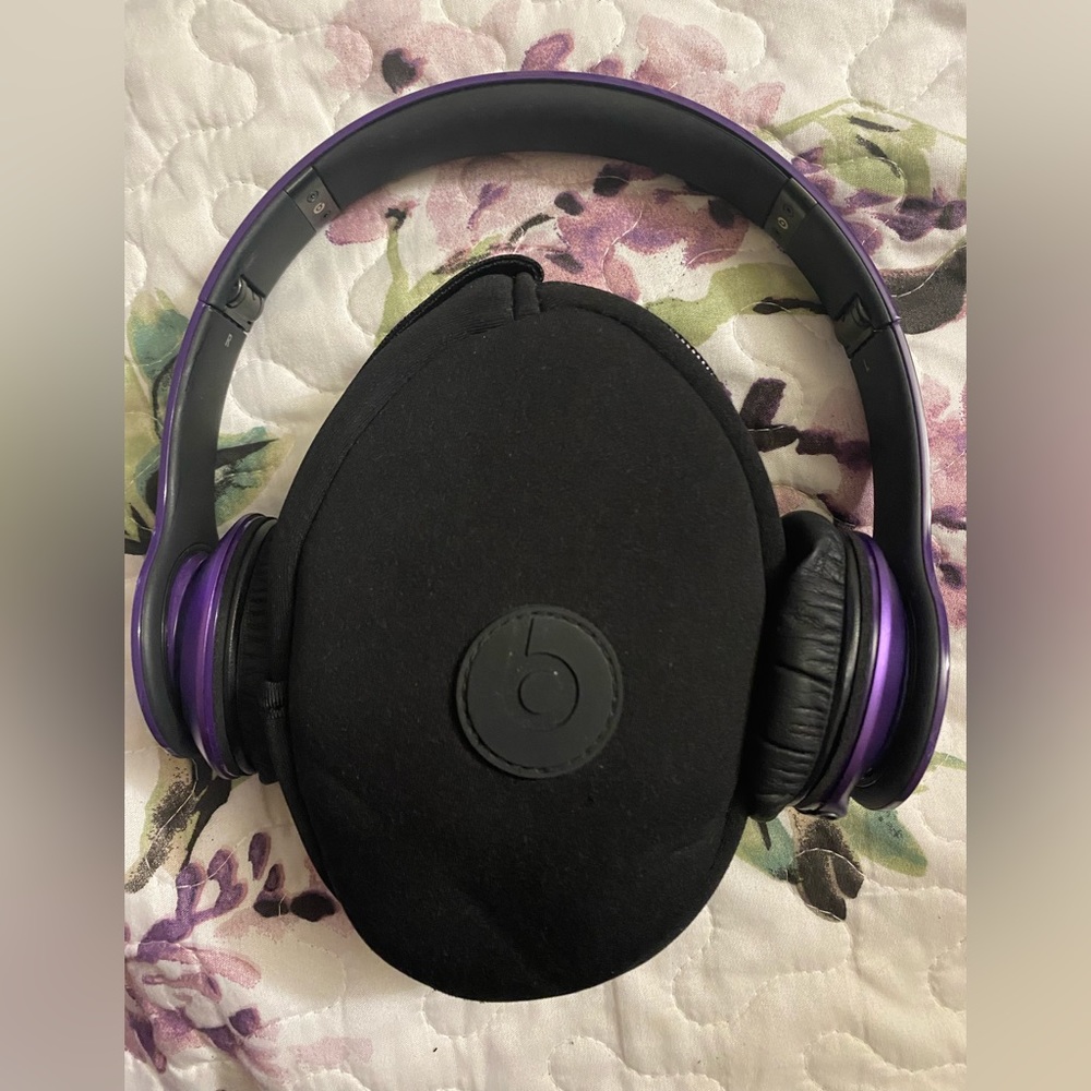 Purple Beats Wired Headphones!